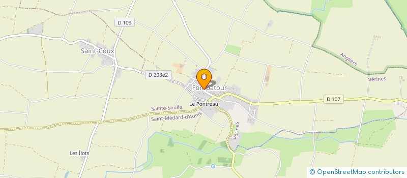 localisation de l'entreprise SNB  VERINES