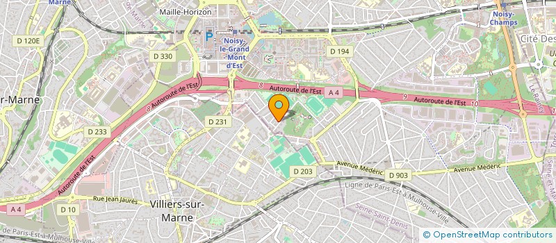 localisation de l'entreprise SNB CONSULTING  NOISY-LE-GRAND