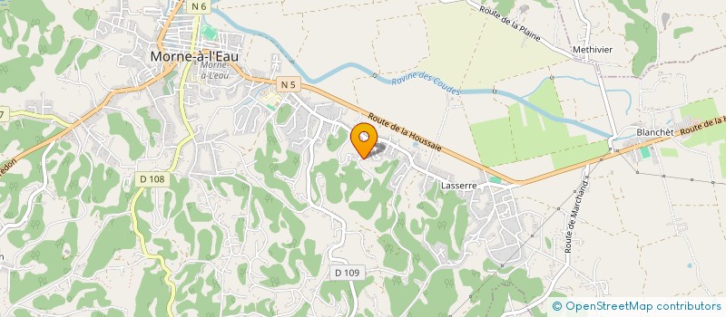 localisation de l'entreprise SNB DESIGN  MORNE-A-L'EAU
