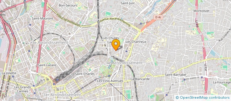 localisation de l'entreprise SNB IMMO à MARSEILLE