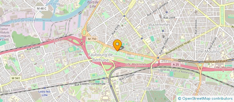 localisation de l'entreprise SNB LOGIMO à LILLE