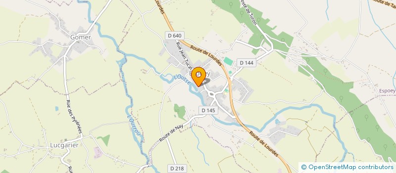 localisation de l'entreprise SNB TRAVAUX  ESPOEY