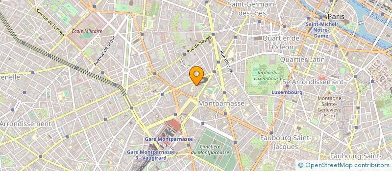 localisation de l'entreprise SNBAR  PARIS