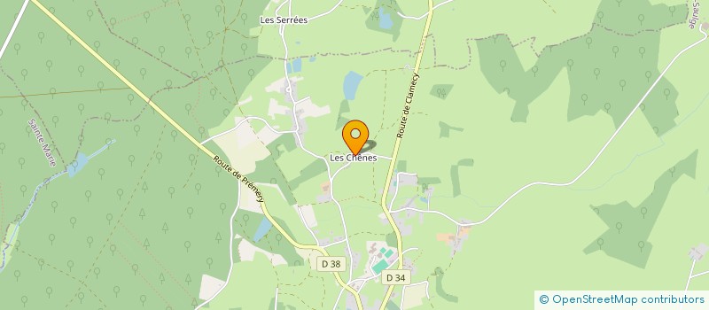 localisation de l'entreprise SNBM  SAINT-SAULGE