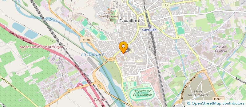 localisation de l'entreprise SNBR  CAVAILLON