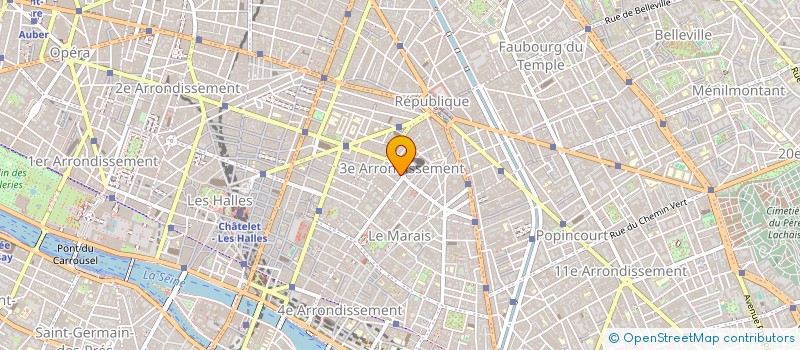 localisation de l'entreprise SNBT BLANPAIN THIBON à PARIS