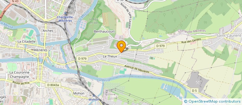 localisation de l'entreprise SNBV  CHARLEVILLE-MEZIERES