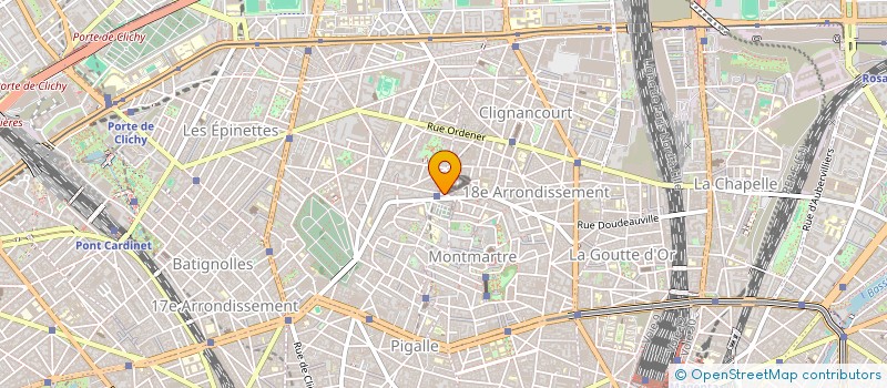 localisation de l'entreprise SNC 113 PARIS 14  PARIS