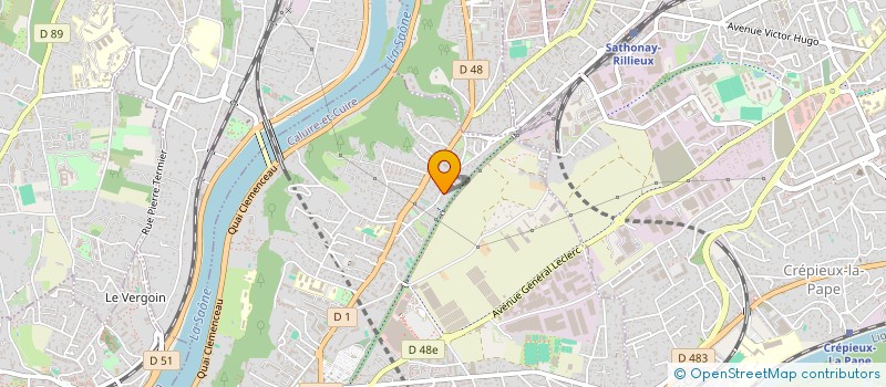 localisation de l'entreprise SNC 24GC  CALUIRE-ET-CUIRE