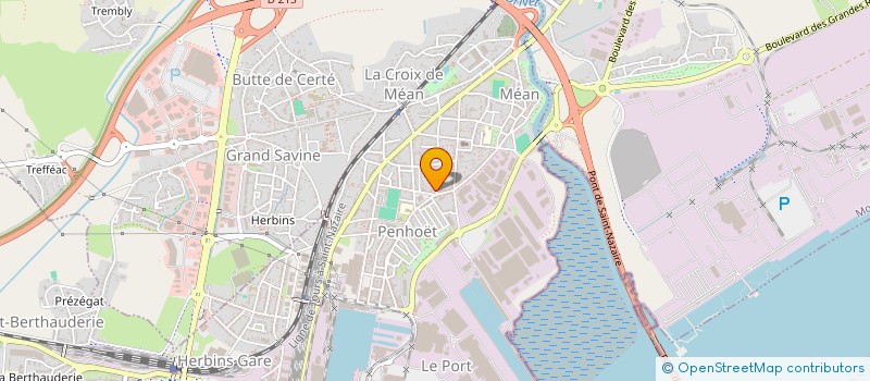 localisation de l'entreprise SNC 4 MA  SAINT-NAZAIRE