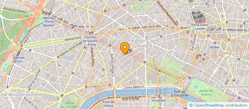 localisation de l'entreprise SNC 6 HANOVRE à PARIS