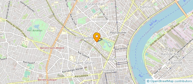 localisation de l'entreprise SNC 9-11 RUE DES RESERVOIRS  BORDEAUX