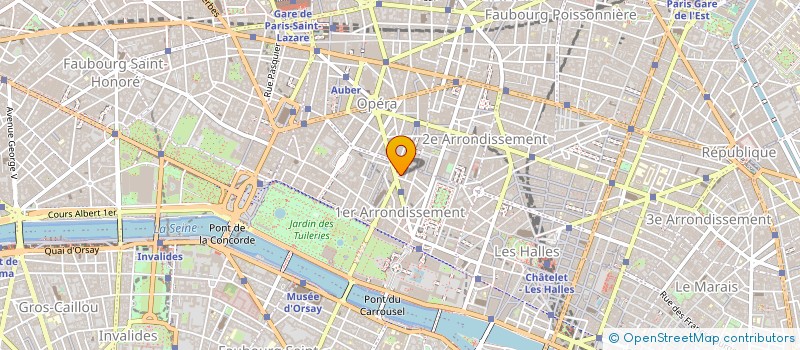 localisation de l'entreprise SNC A (ATERDEM) à PARIS