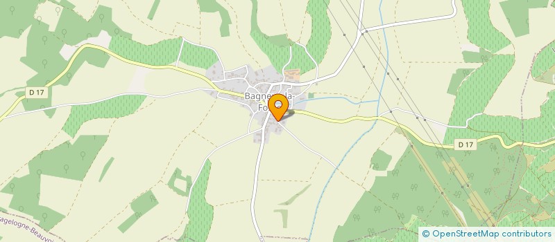 localisation de l'entreprise SNC A.C.H. ET CIE à BAGNEUX-LA-FOSSE