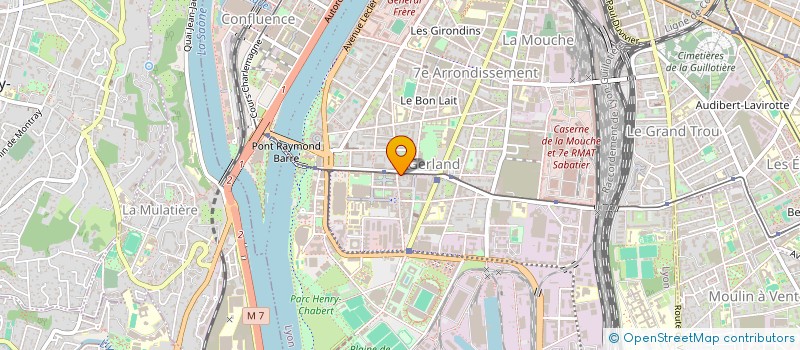 localisation de l'entreprise SNC A&K  LYON