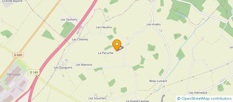 localisation de l'entreprise SNC A LA FERME  SAINT-MARTIN-D'ORDON