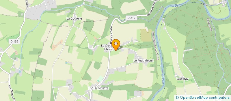 localisation de l'entreprise SNC A.M.  VAL D'ARRY