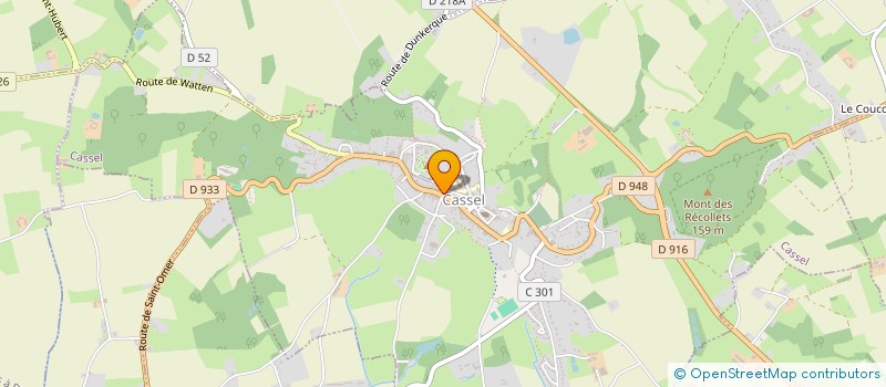 localisation de l'entreprise SNC A SAINTE CECILE à CASSEL
