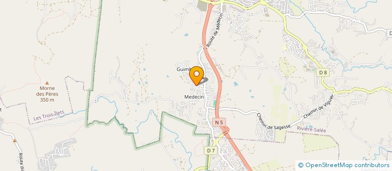 localisation de l'entreprise SNC A21C INDUSTRIES  RIVIERE-SALEE