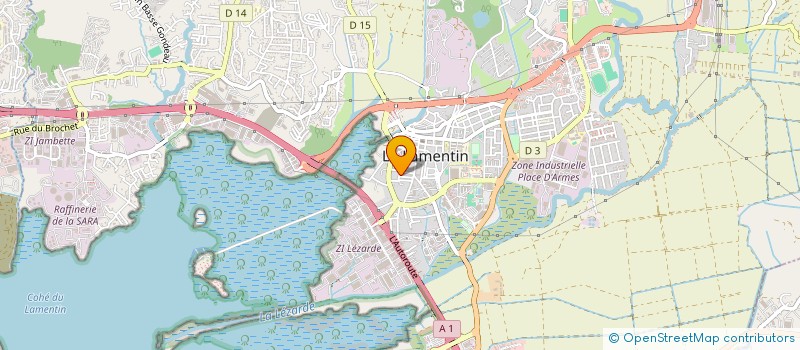 localisation de l'entreprise SNC A7Y INDUSTRIES  LE LAMENTIN