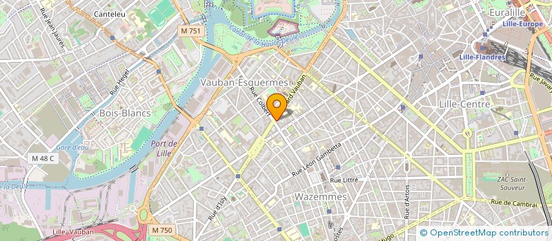 localisation de l'entreprise SNC ABBOUD ET TOUAT à LILLE