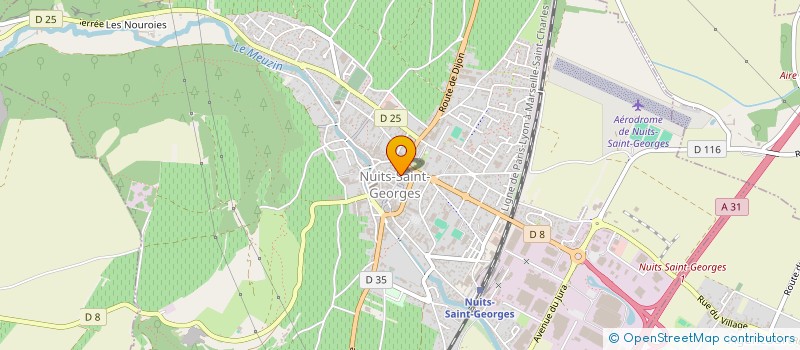 localisation de l'entreprise SNC ABR à NUITS-SAINT-GEORGES