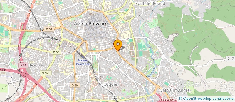 localisation de l'entreprise SNC ACTIMART DE VITROLLES à AIX-EN-PROVENCE