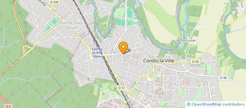 localisation de l'entreprise SNC AEM  COMBS-LA-VILLE