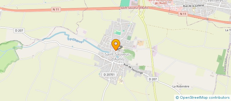 localisation de l'entreprise SNC AFIP  SAINT-SAUVEUR-D'AUNIS