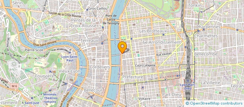 localisation de l'entreprise SNC AGHOTEL URBANIA à LYON