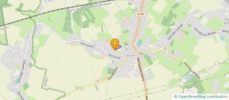 localisation de l'entreprise SNC   AGIMAT  WALLERS