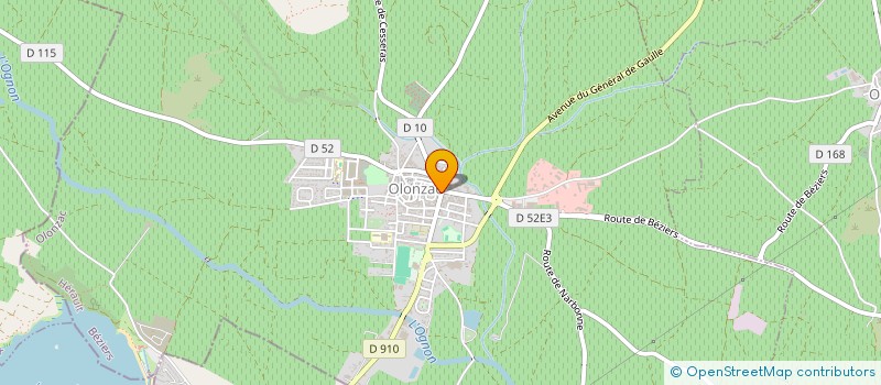 localisation de l'entreprise SNC AITA ET COMPAGNIE à OLONZAC
