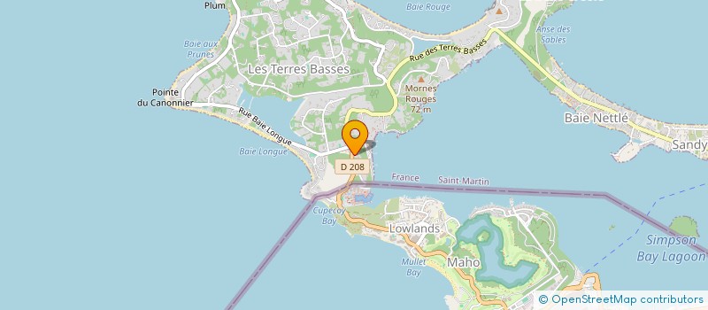 localisation de l'entreprise SNC ALREV  SAINT MARTIN