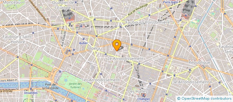 localisation de l'entreprise SNC ALTA TERRA 25-02  PARIS