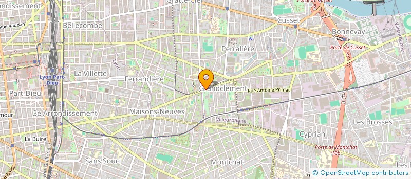 localisation de l'entreprise SNC ALTAIR  VILLEURBANNE