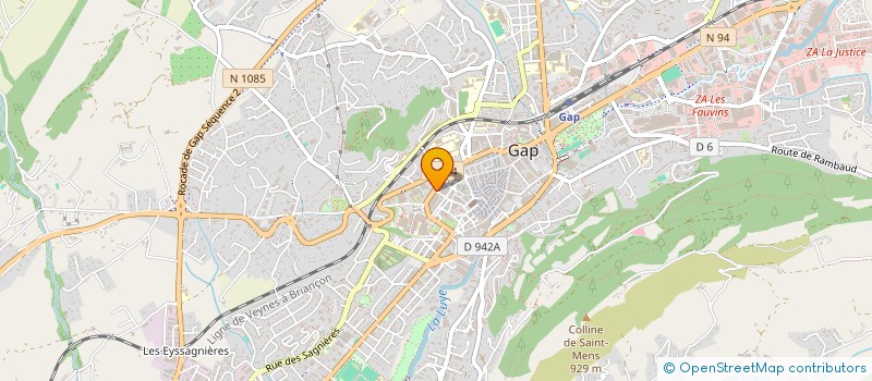 localisation de l'entreprise SNC AMBULANCES GAPENCAISES à LA VALETTE-DU-VAR