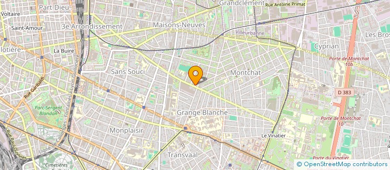 localisation de l'entreprise SNC AMILIE à LYON