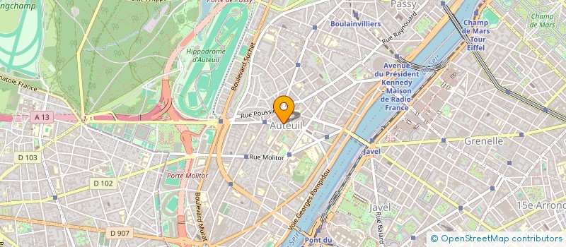 localisation de l'entreprise SNC ANATOLE FRANCE à PARIS
