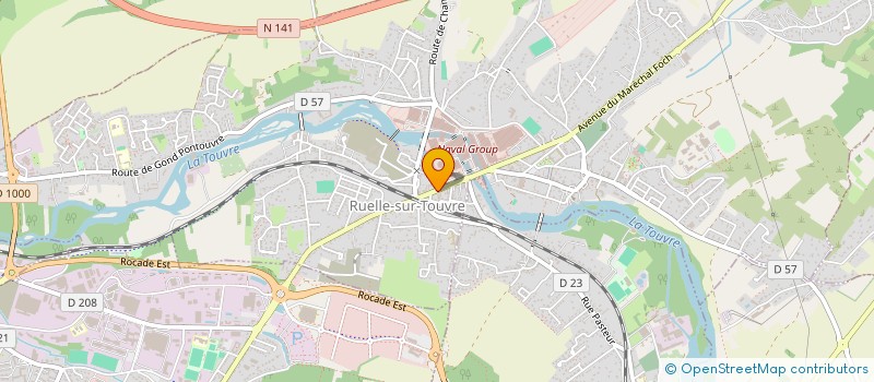 localisation de l'entreprise SNC ANDRAU à RUELLE-SUR-TOUVRE