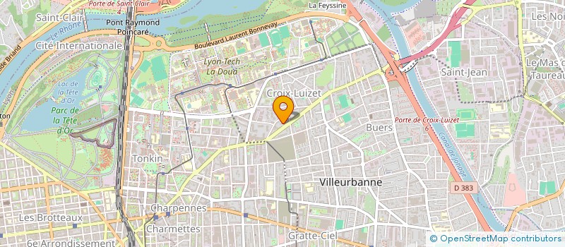 localisation de l'entreprise SNC ANPILO à VILLEURBANNE
