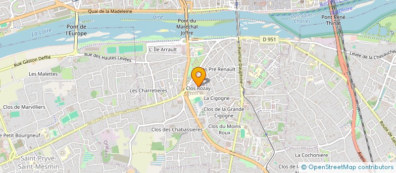 localisation de l'entreprise SNC AR INTEMPOREL à ORLEANS