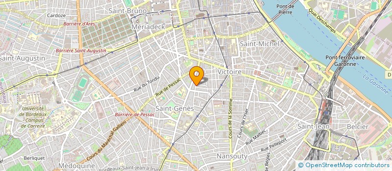 localisation de l'entreprise SNC ARES  BORDEAUX