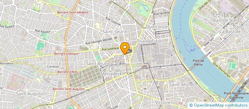 localisation de l'entreprise SNC ARMAGNACQ à BORDEAUX