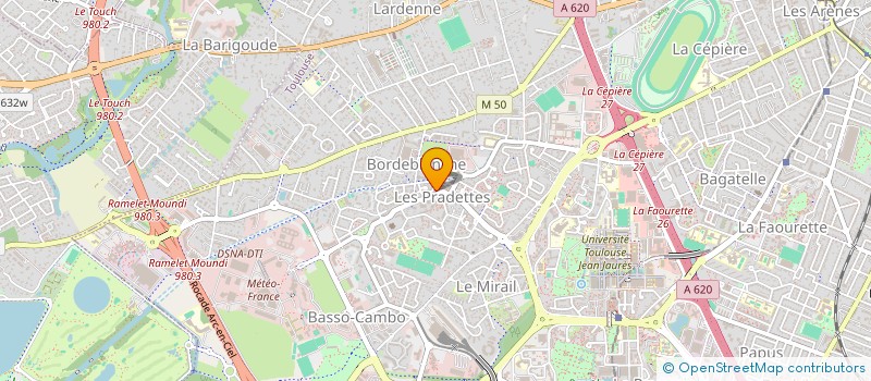 localisation de l'entreprise SNC ARROUY-PREVOST à TOULOUSE