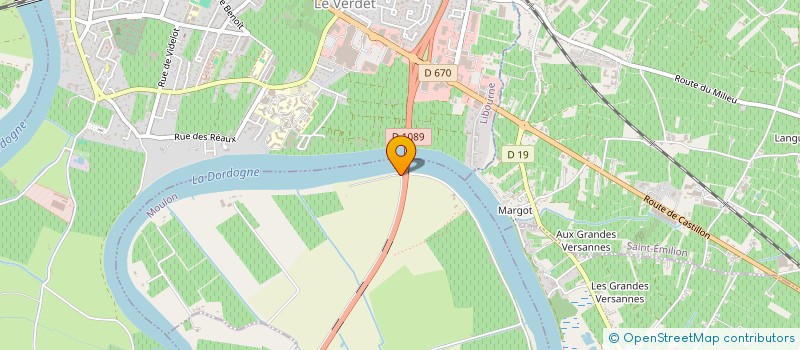 localisation de l'entreprise SNC ASCET  MOULON