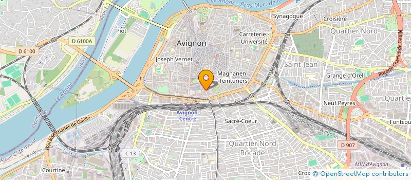 localisation de l'entreprise SNC ASYLMA à AVIGNON