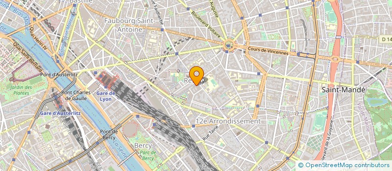 localisation de l'entreprise SNC ATHENA  PARIS