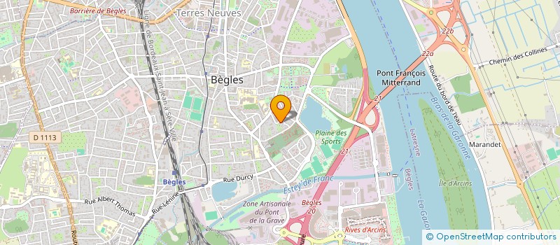 localisation de l'entreprise SNC ATLANTIQUE SECURITE à BEGLES