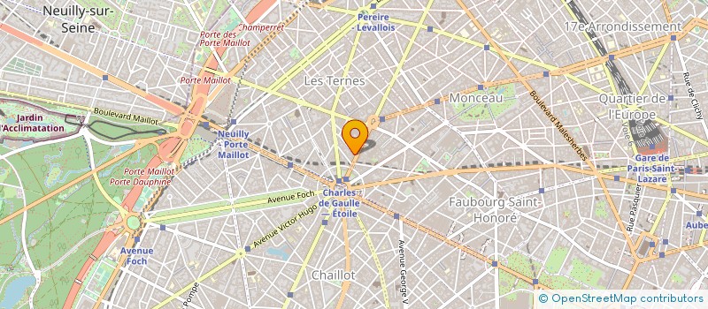 localisation de l'entreprise SNC AVENUE DE WAGRAM à PARIS