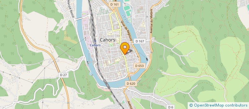 localisation de l'entreprise SNC AZNAR FARGES à CAHORS